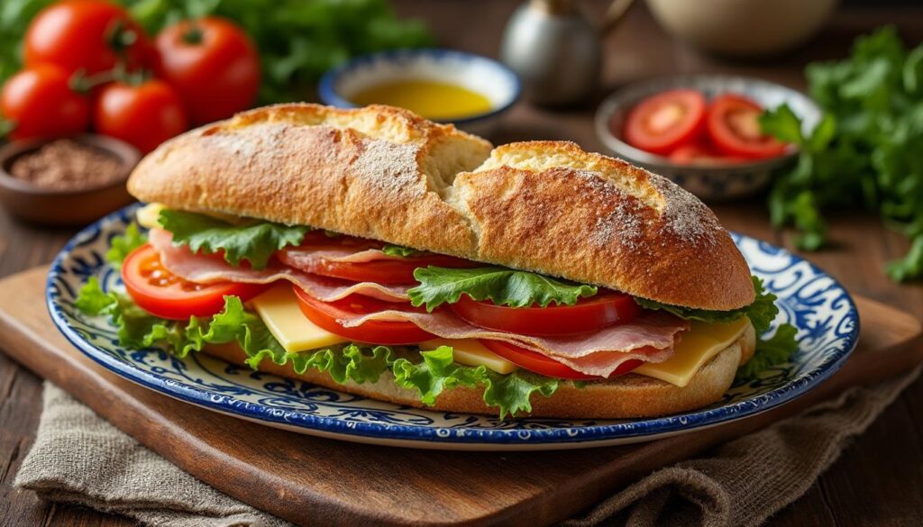 découvrez la recette authentique du bocadillo, le sandwich espagnol traditionnel, et plongez dans son histoire riche et savoureuse.