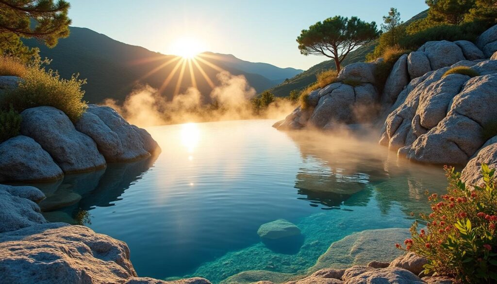 découvrez les meilleures sources chaudes gratuites en corse pour vous baigner naturellement en 2025. profitez d'une expérience unique au cœur de paysages exceptionnels.