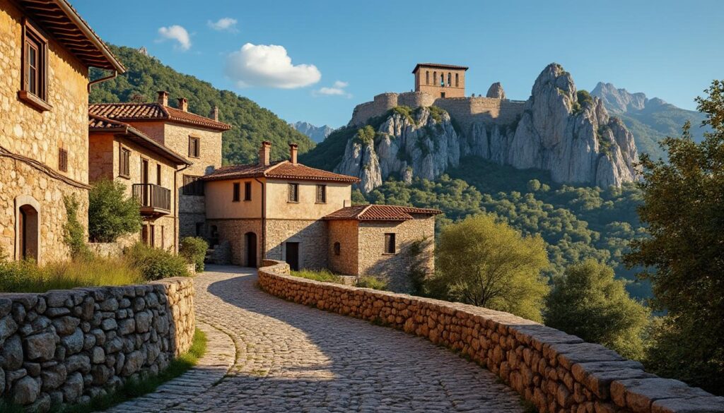 découvrez ainsa sobrarbe, un charmant village médiéval situé en aragon, espagne, alliant histoire, culture et paysages naturels préservés pour une expérience authentique.