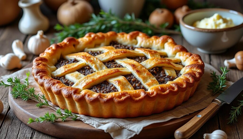 découvrez la vraie recette traditionnelle de la croûte aux champignons du haut-doubs, un plat savoureux et authentique de la cuisine française à réaliser chez vous.