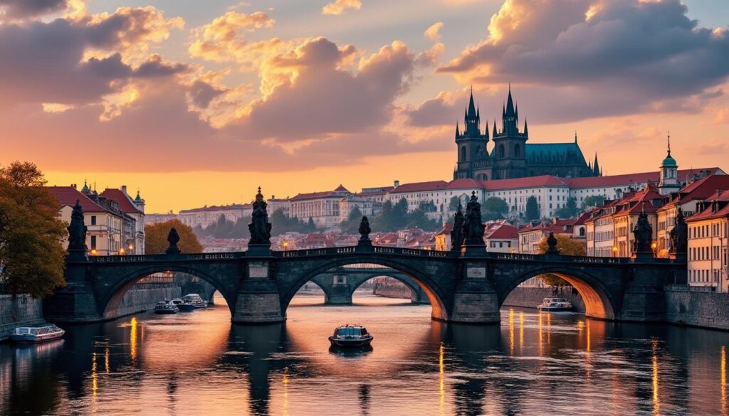 découvrez le fleuve vltava à prague, son histoire fascinante et les curiosités incontournables qui bordent ses rives, pour un voyage riche en découvertes culturelles et naturelles.
