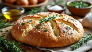 découvrez la recette facile et rapide de la focaccia moelleuse de cyril lignac, idéale pour un apéritif ou un repas gourmand fait maison.