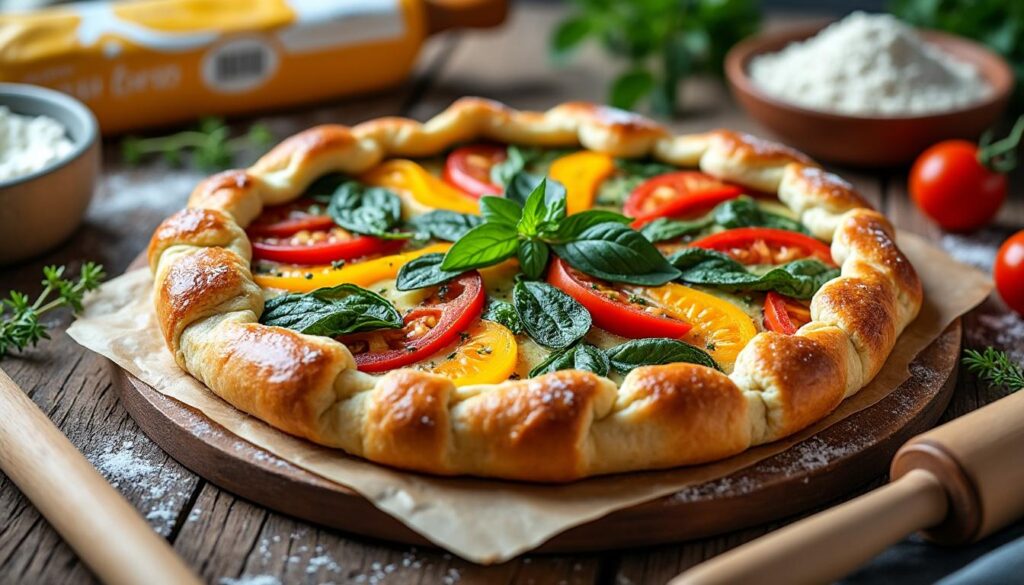 découvrez une recette salée facile et rapide avec une pâte sablée toute prête, parfaite pour un repas savoureux en toute simplicité.