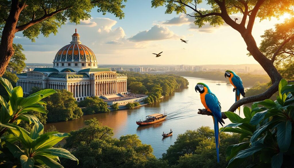 découvrez manaus, la porte d'entrée de l'amazonie, grâce à ce guide complet qui vous emmène à travers ses merveilles naturelles, sa culture unique et ses incontournables.