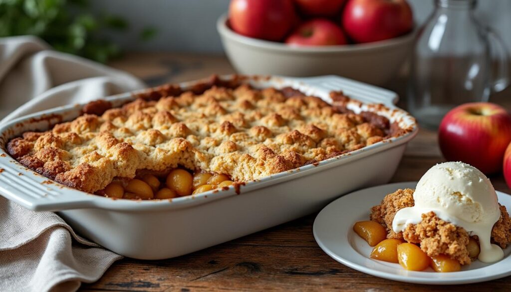 découvrez notre recette facile et rapide de crumble aux pommes, un dessert gourmand et savoureux parfait pour toutes les occasions.