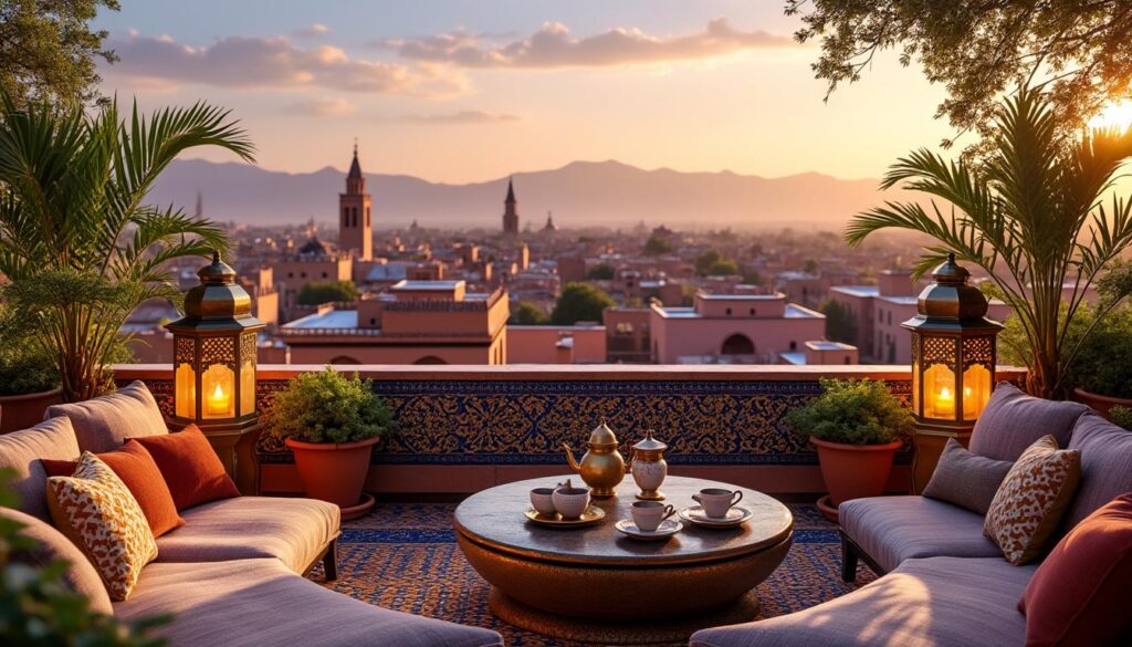 découvrez les meilleurs rooftops à marrakech pour profiter d'une vue imprenable, d'une ambiance unique et d'un moment inoubliable en plein cœur de la ville.