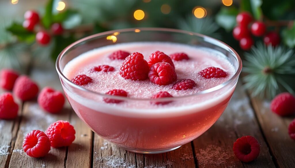 découvrez une recette facile et festive de soupe de champagne à la framboise, parfaite pour vos célébrations et moments gourmands.