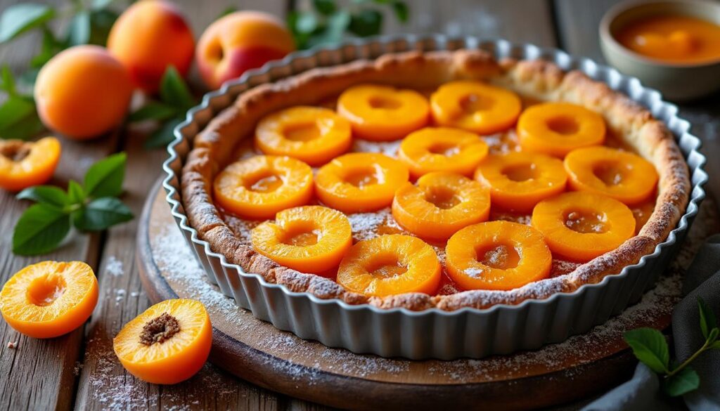 découvrez notre recette facile et rapide pour préparer une délicieuse tarte aux abricots en boîte, parfaite pour toutes les occasions.