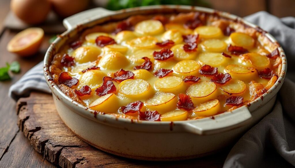 découvrez la recette traditionnelle de la tartiflette grand-mère au reblochon, simple et savoureuse, parfaite pour un repas convivial et réconfortant.