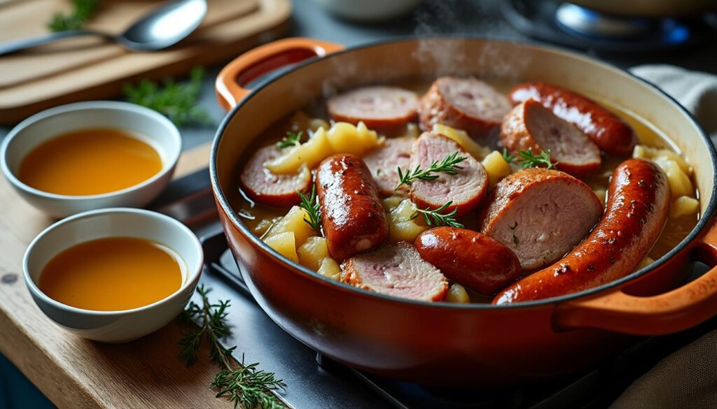 découvrez nos astuces pour réchauffer une choucroute garnie tout en conservant son moelleux et ses saveurs, sans la dessécher.