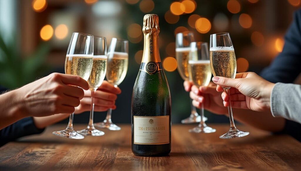 découvrez combien de personnes peuvent partager une bouteille de champagne grâce à notre guide pratique, pour réussir toutes vos occasions festives.