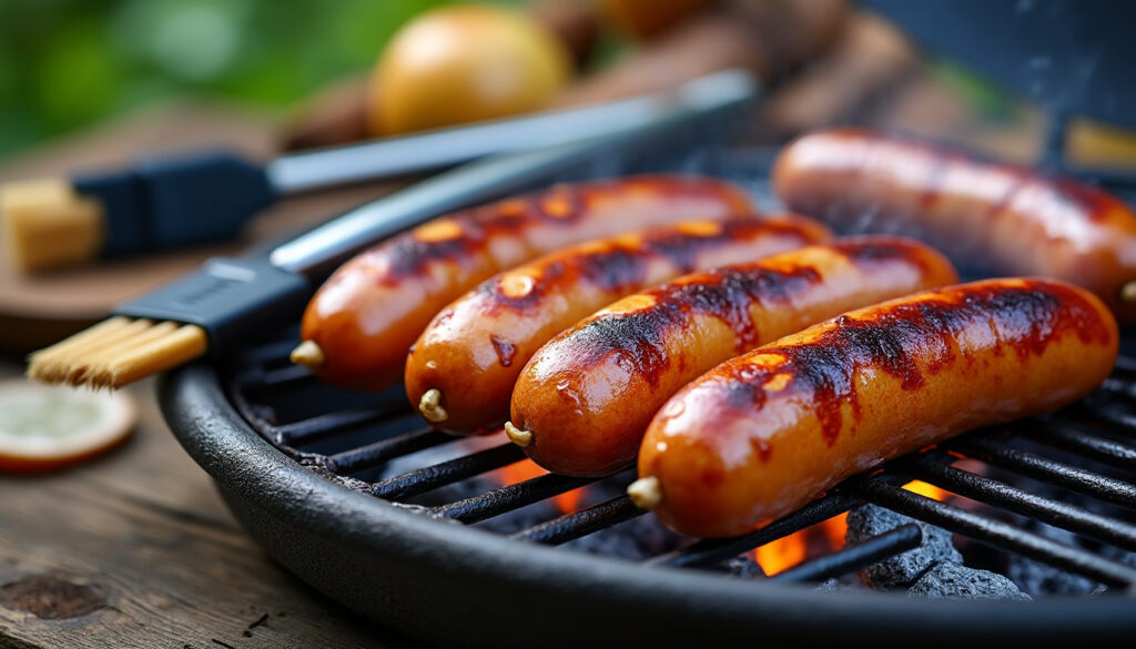 découvrez nos astuces pour réussir parfaitement la cuisson de l'andouillette au barbecue et profitez d'un repas savoureux et convivial.