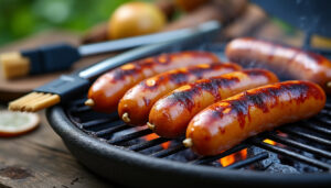 découvrez nos astuces pour réussir parfaitement la cuisson de l'andouillette au barbecue et profitez d'un repas savoureux et convivial.