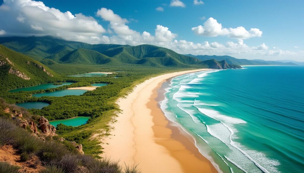 découvrez fraser island, la plus grande île de sable au monde, avec notre guide complet : plages paradisiaques, faune unique, activités incontournables et conseils pratiques pour un séjour inoubliable.