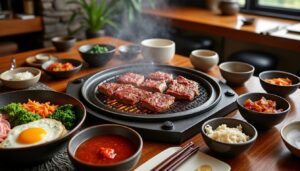 découvrez shinla galbi serris, votre restaurant coréen authentique, spécialisé en barbecue et bibimbap savoureux. un voyage culinaire au cœur de la corée vous attend !
