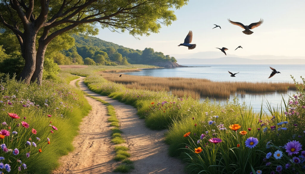 découvrez la pointe du salaison à mauguio, un site naturel idéal pour la randonnée et l'observation ornithologique, entre paysages préservés et biodiversité riche.