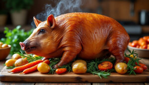découvrez notre recette facile et savoureuse de porcelet rôti au four, idéale pour un repas convivial et gourmand. suivez nos étapes simples pour un plat tendre et parfumé.